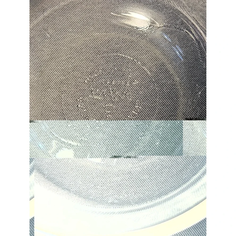 Vintage Anchor Hocking Clear Glass Round Casserole Dish Small Covered Bowl & Lid
